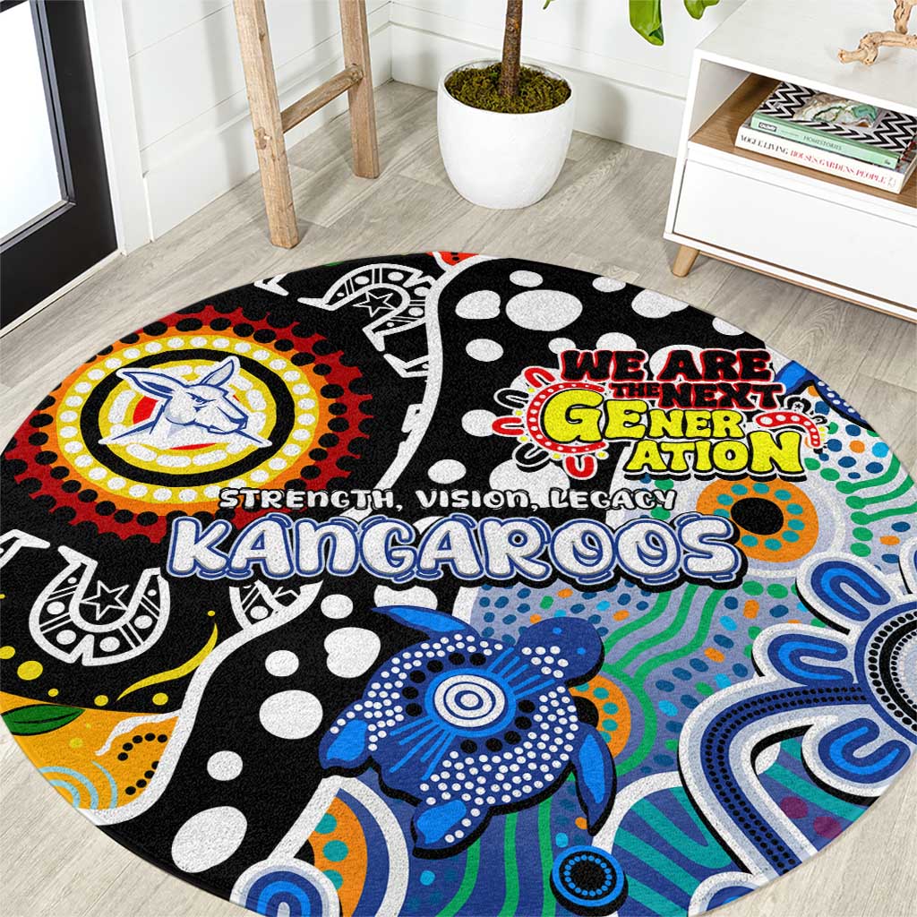Kangaroos AFL Celebrating 50 Years of Naidoc Round Carpet NAIDOC Week 2025 Aboriginal