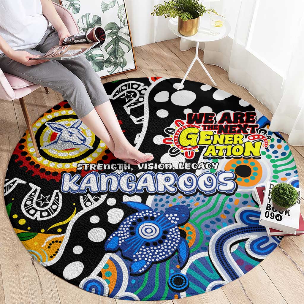 Kangaroos AFL Celebrating 50 Years of Naidoc Round Carpet NAIDOC Week 2025 Aboriginal
