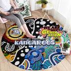 Kangaroos AFL Celebrating 50 Years of Naidoc Round Carpet NAIDOC Week 2025 Aboriginal