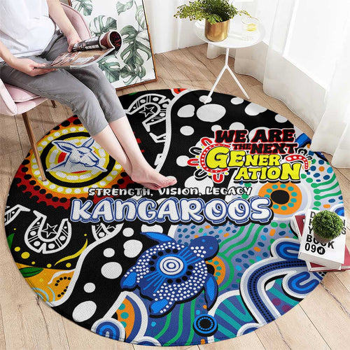 Kangaroos AFL Celebrating 50 Years of Naidoc Round Carpet NAIDOC Week 2025 Aboriginal