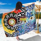 Kangaroos AFL Celebrating 50 Years of Naidoc Sarong NAIDOC Week 2025 Aboriginal