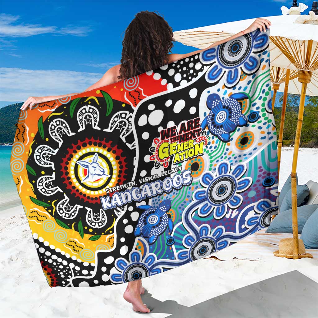 Kangaroos AFL Celebrating 50 Years of Naidoc Sarong NAIDOC Week 2025 Aboriginal