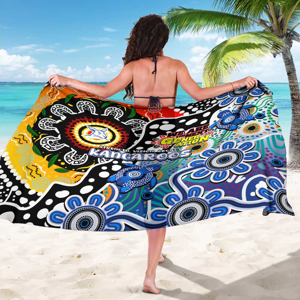 Kangaroos AFL Celebrating 50 Years of Naidoc Sarong NAIDOC Week 2025 Aboriginal
