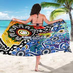 Kangaroos AFL Celebrating 50 Years of Naidoc Sarong NAIDOC Week 2025 Aboriginal