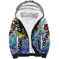 Personalised Kangaroos AFL Celebrating 50 Years of Naidoc Sherpa Hoodie NAIDOC Week 2025 Aboriginal
