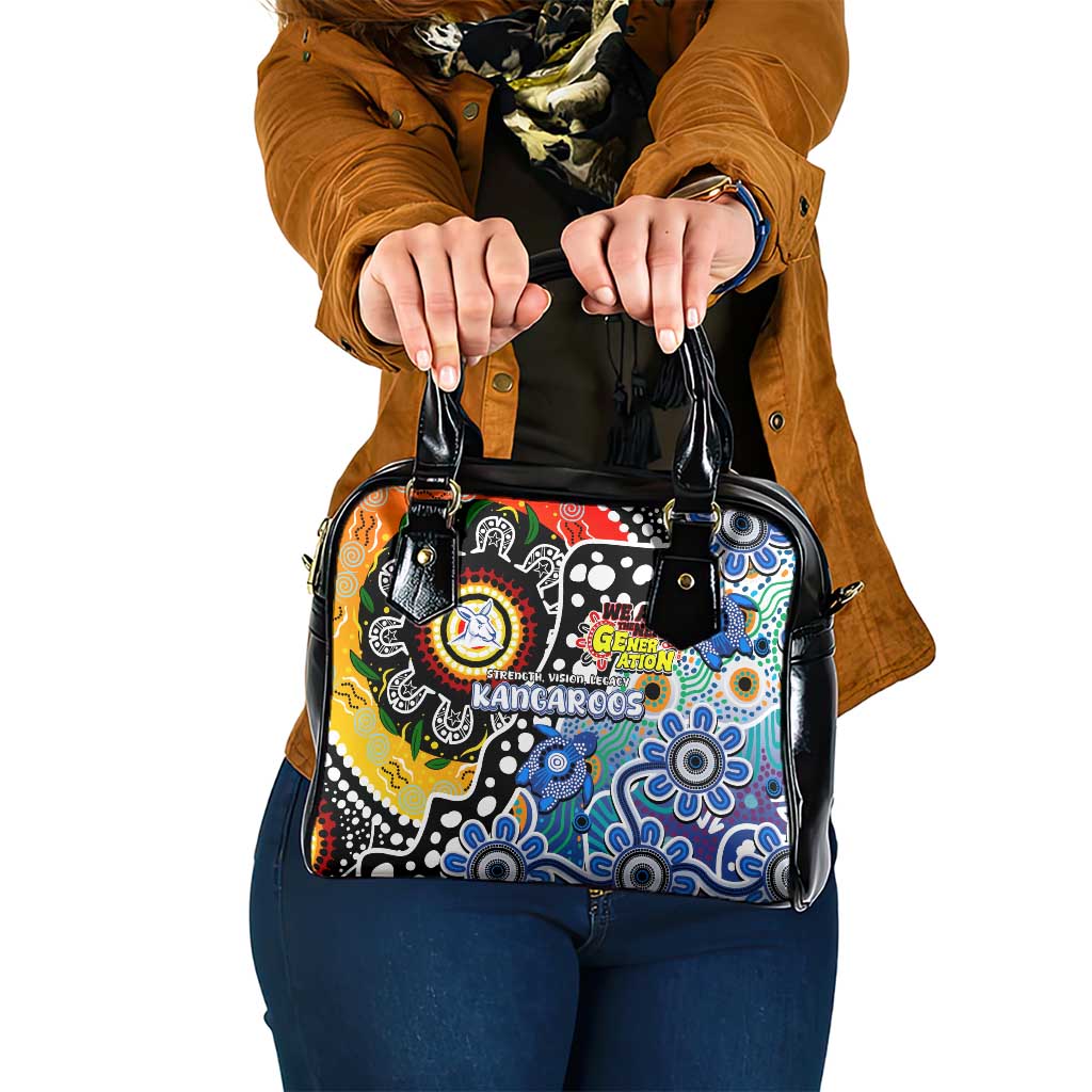 Kangaroos AFL Celebrating 50 Years of Naidoc Shoulder Handbag NAIDOC Week 2025 Aboriginal