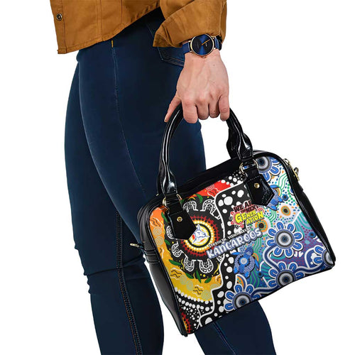 Kangaroos AFL Celebrating 50 Years of Naidoc Shoulder Handbag NAIDOC Week 2025 Aboriginal