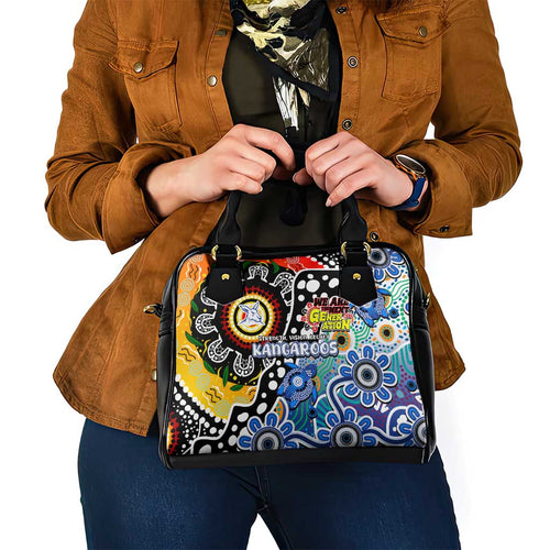 Kangaroos AFL Celebrating 50 Years of Naidoc Shoulder Handbag NAIDOC Week 2025 Aboriginal