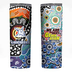 Kangaroos AFL Celebrating 50 Years of Naidoc Skinny Tumbler NAIDOC Week 2025 Aboriginal