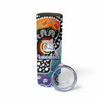 Kangaroos AFL Celebrating 50 Years of Naidoc Skinny Tumbler NAIDOC Week 2025 Aboriginal