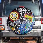Kangaroos AFL Celebrating 50 Years of Naidoc Spare Tire Cover NAIDOC Week 2025 Aboriginal