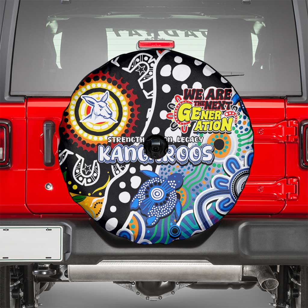 Kangaroos AFL Celebrating 50 Years of Naidoc Spare Tire Cover NAIDOC Week 2025 Aboriginal