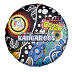 Kangaroos AFL Celebrating 50 Years of Naidoc Spare Tire Cover NAIDOC Week 2025 Aboriginal