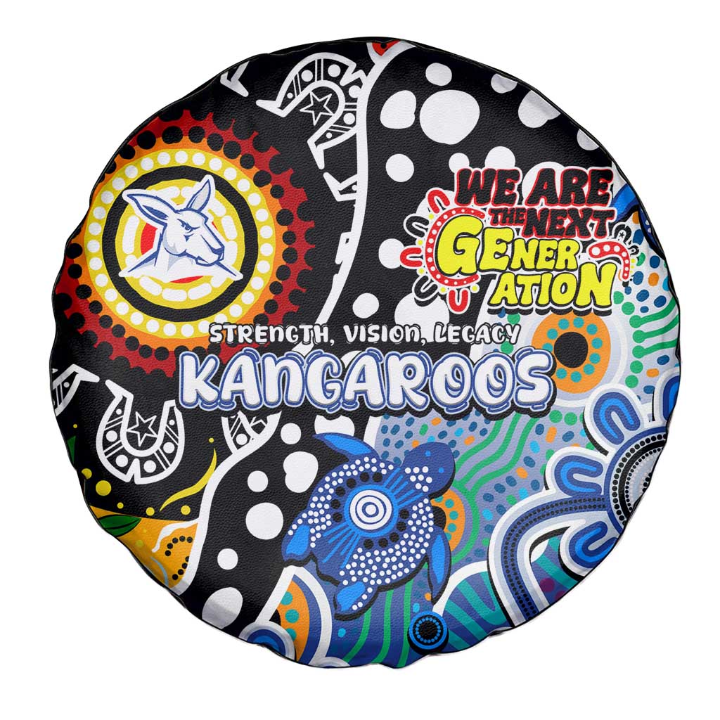 Kangaroos AFL Celebrating 50 Years of Naidoc Spare Tire Cover NAIDOC Week 2025 Aboriginal