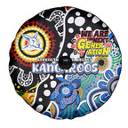 Kangaroos AFL Celebrating 50 Years of Naidoc Spare Tire Cover NAIDOC Week 2025 Aboriginal