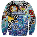 Personalised Kangaroos AFL Celebrating 50 Years of Naidoc Sweatshirt NAIDOC Week 2025 Aboriginal