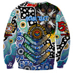 Personalised Kangaroos AFL Celebrating 50 Years of Naidoc Sweatshirt NAIDOC Week 2025 Aboriginal