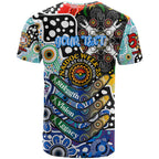 Personalised Kangaroos AFL Celebrating 50 Years of Naidoc T Shirt NAIDOC Week 2025 Aboriginal