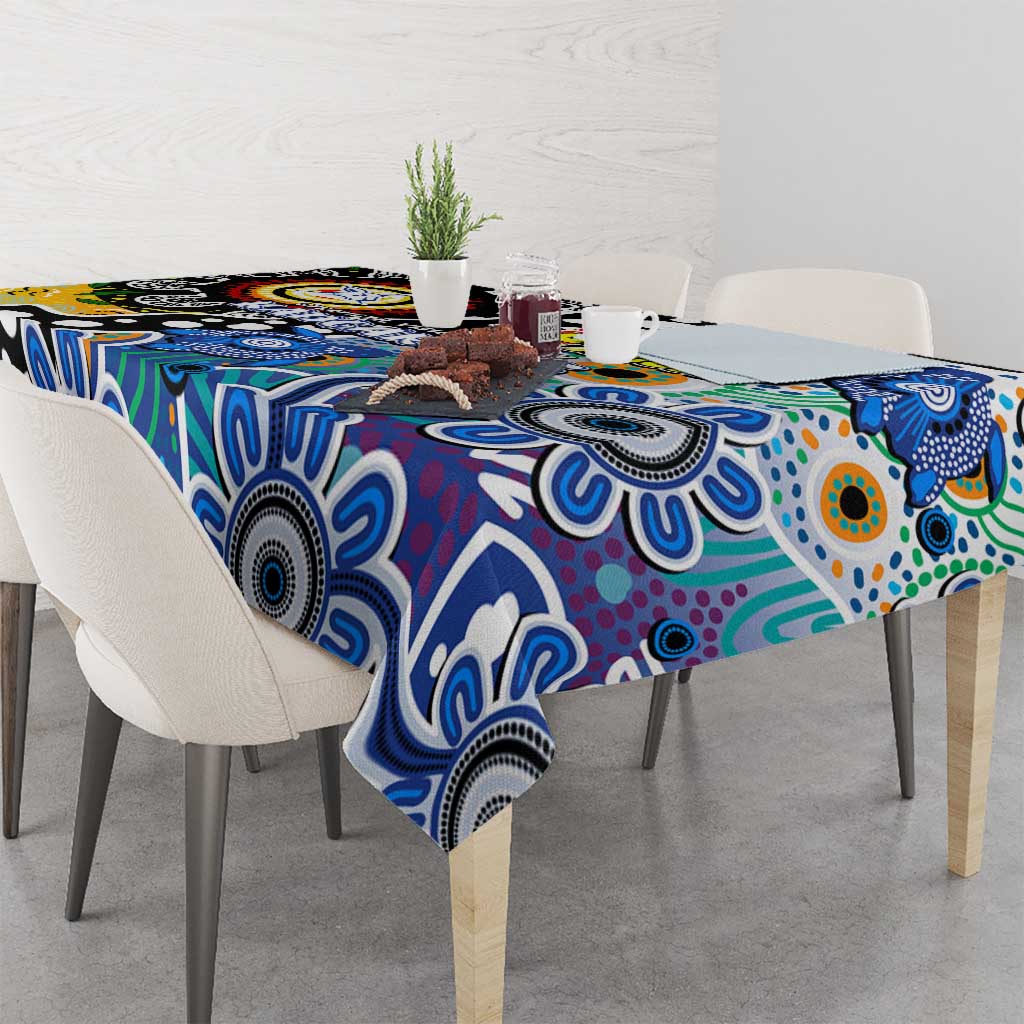 Kangaroos AFL Celebrating 50 Years of Naidoc Tablecloth NAIDOC Week 2025 Aboriginal
