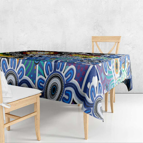 Kangaroos AFL Celebrating 50 Years of Naidoc Tablecloth NAIDOC Week 2025 Aboriginal