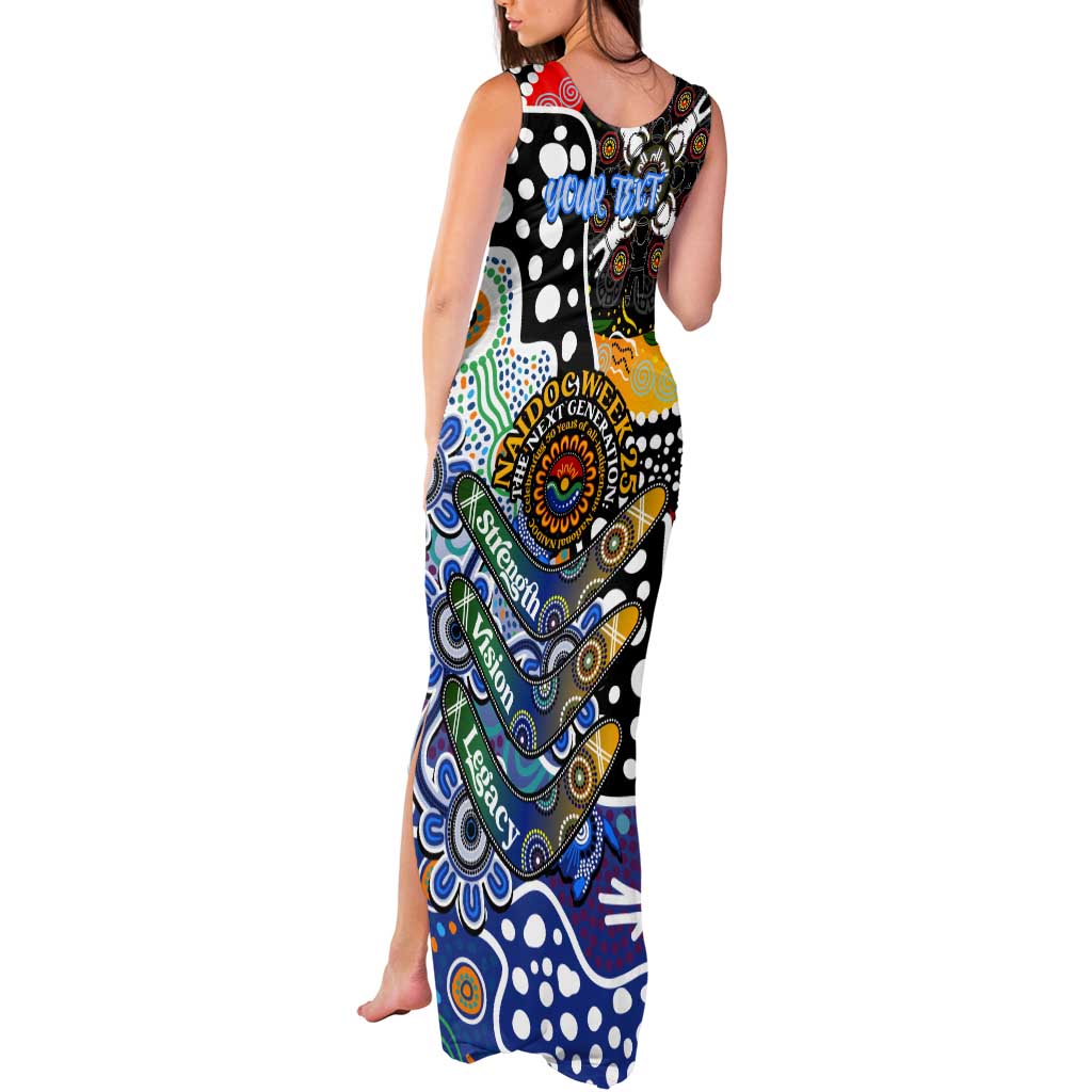 Personalised Kangaroos AFL Celebrating 50 Years of Naidoc Tank Maxi Dress NAIDOC Week 2025 Aboriginal