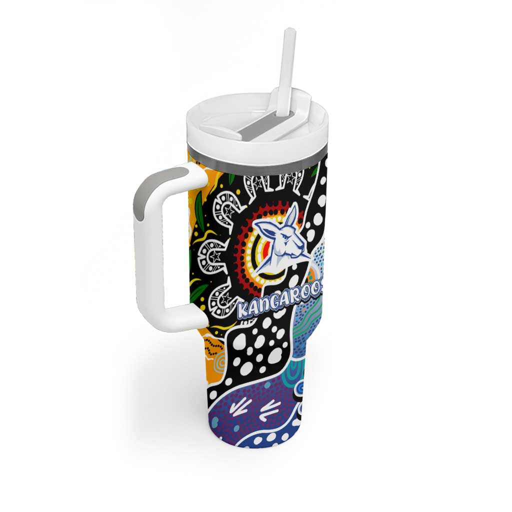 Kangaroos AFL Celebrating 50 Years of Naidoc Tumbler With Handle NAIDOC Week 2025 Aboriginal