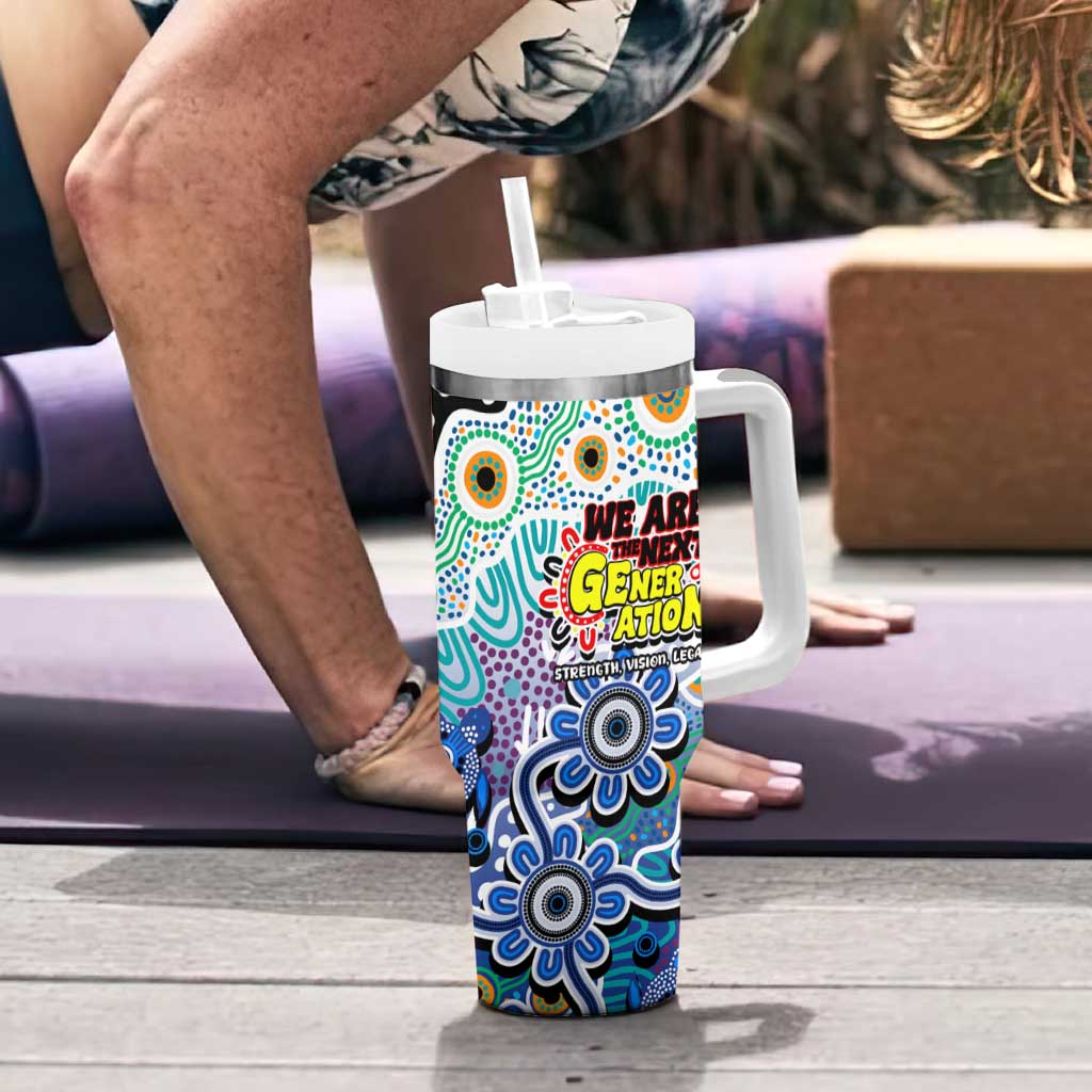 Kangaroos AFL Celebrating 50 Years of Naidoc Tumbler With Handle NAIDOC Week 2025 Aboriginal