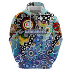 Personalised Kangaroos AFL Celebrating 50 Years of Naidoc Zip Hoodie NAIDOC Week 2025 Aboriginal