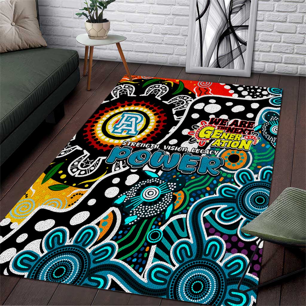 Power AFL Celebrating 50 Years of Naidoc Area Rug NAIDOC Week 2025 Aboriginal