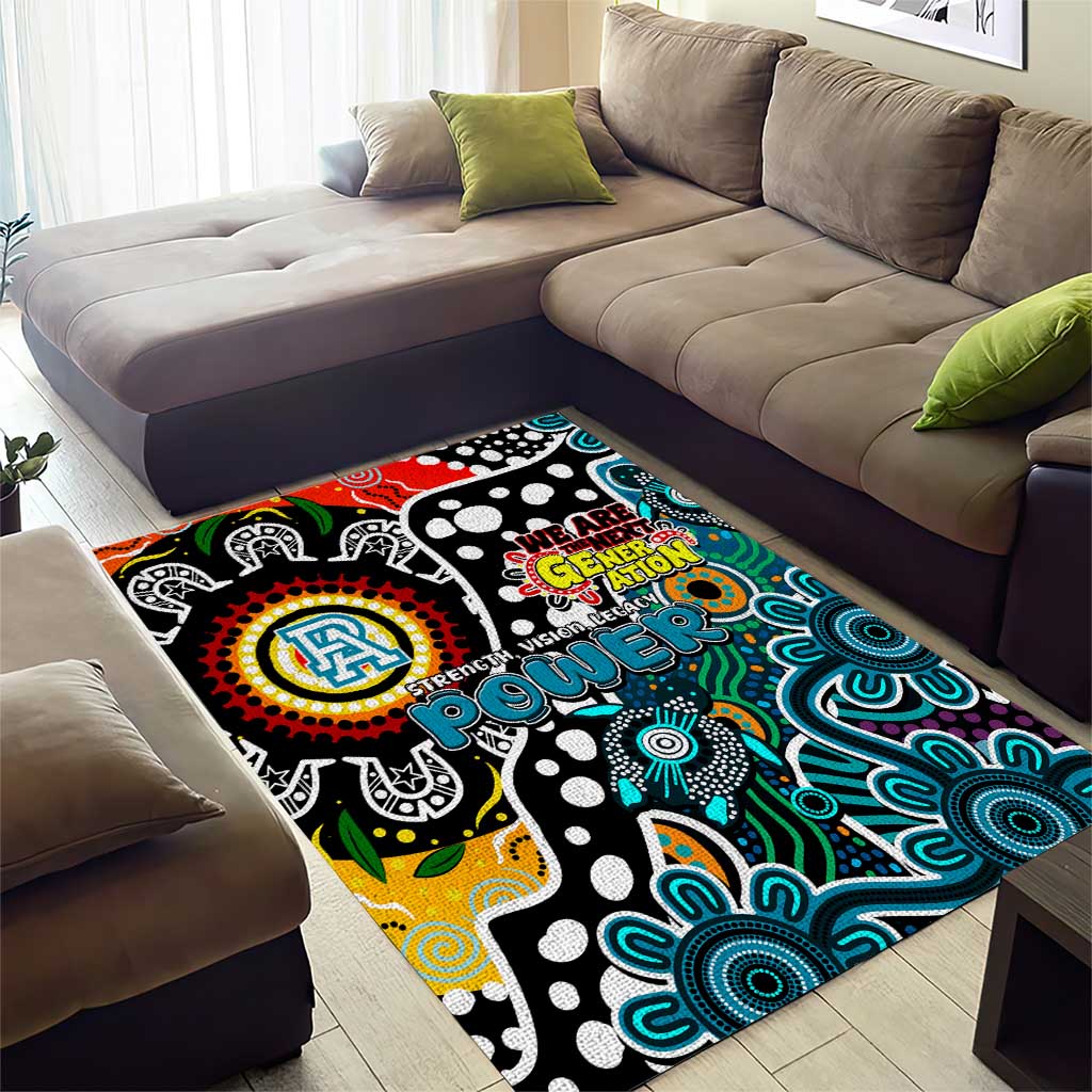 Power AFL Celebrating 50 Years of Naidoc Area Rug NAIDOC Week 2025 Aboriginal
