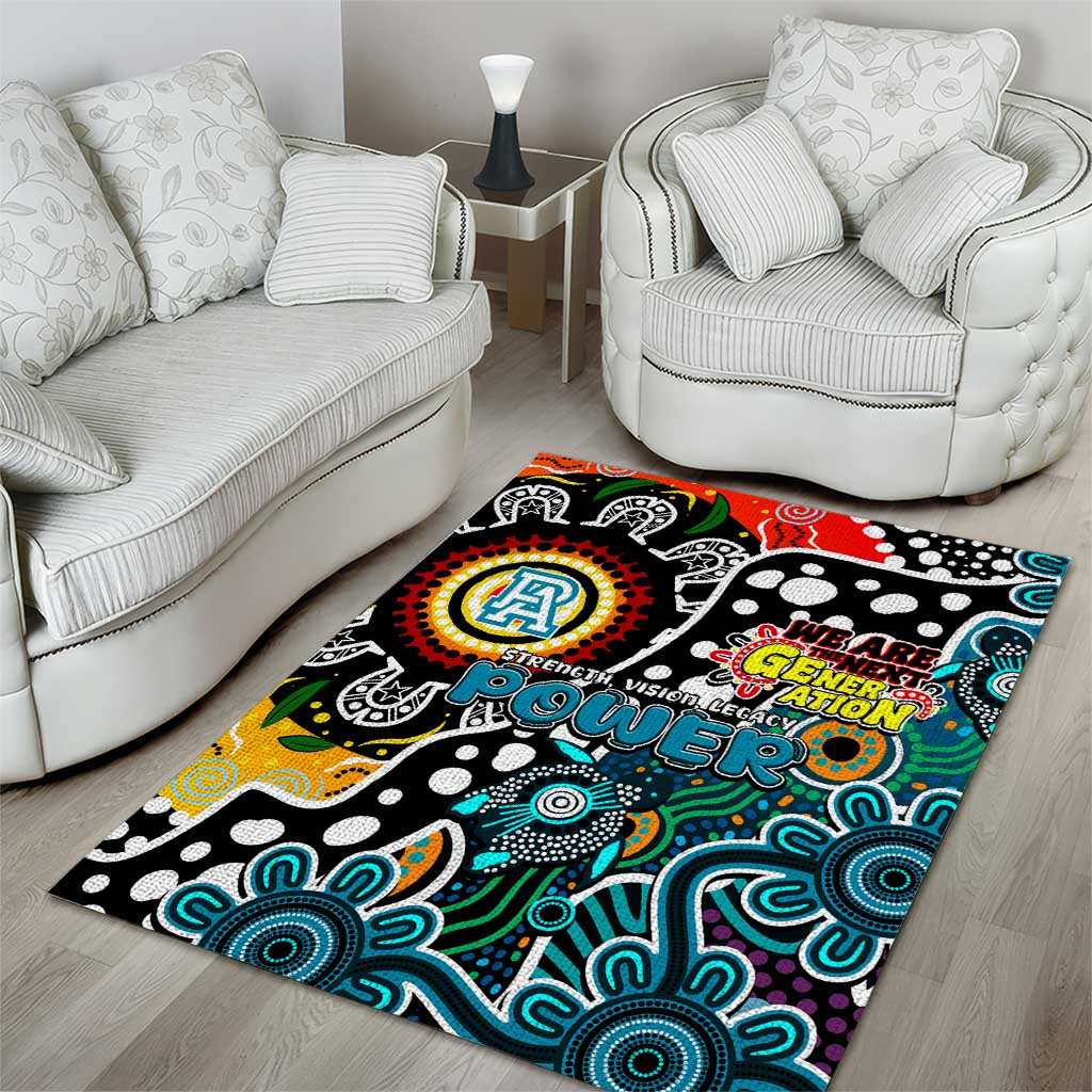 Power AFL Celebrating 50 Years of Naidoc Area Rug NAIDOC Week 2025 Aboriginal