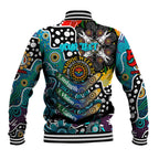 Personalised Power AFL Celebrating 50 Years of Naidoc Baseball Jacket NAIDOC Week 2025 Aboriginal