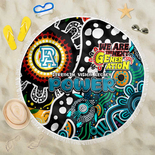 Power AFL Celebrating 50 Years of Naidoc Beach Blanket NAIDOC Week 2025 Aboriginal