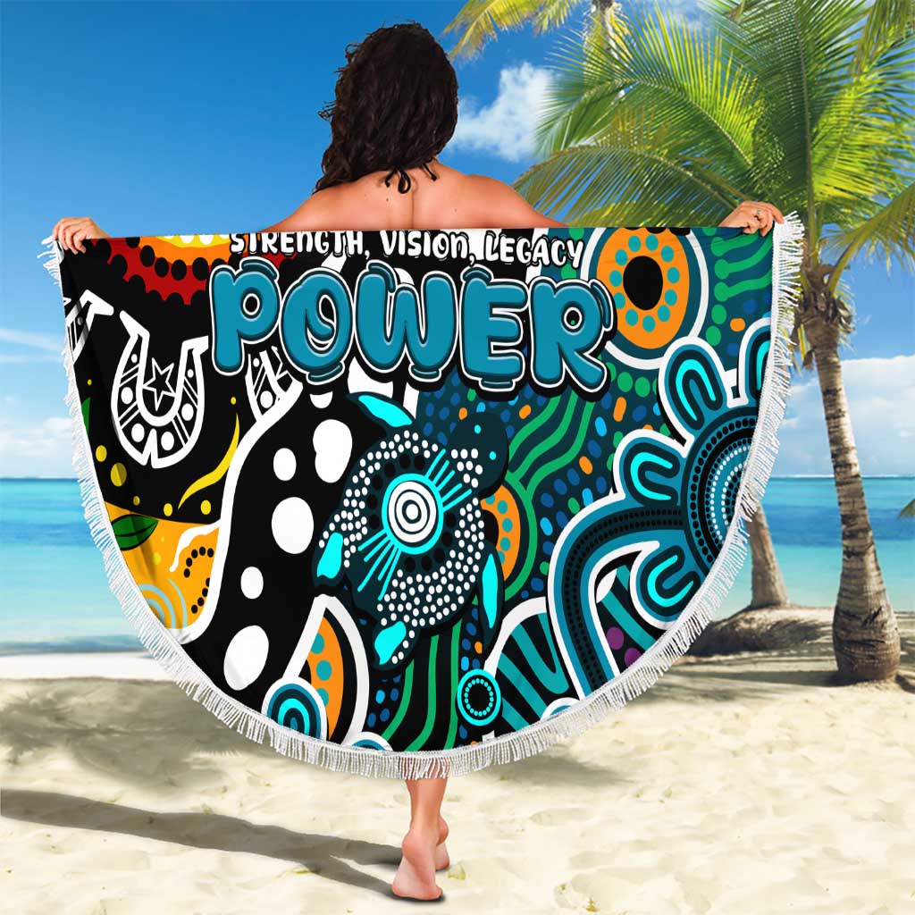 Power AFL Celebrating 50 Years of Naidoc Beach Blanket NAIDOC Week 2025 Aboriginal