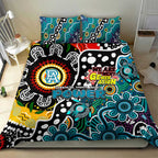 Power AFL Celebrating 50 Years of Naidoc Bedding Set NAIDOC Week 2025 Aboriginal