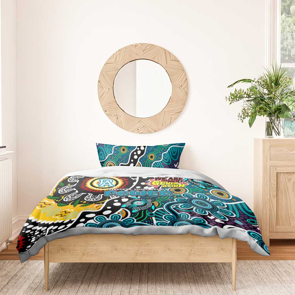 Power AFL Celebrating 50 Years of Naidoc Bedding Set NAIDOC Week 2025 Aboriginal