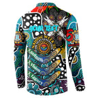 Personalised Power AFL Celebrating 50 Years of Naidoc Button Sweatshirt NAIDOC Week 2025 Aboriginal