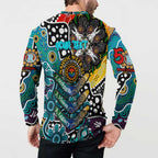 Personalised Power AFL Celebrating 50 Years of Naidoc Button Sweatshirt NAIDOC Week 2025 Aboriginal