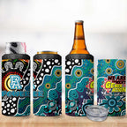 Power AFL Celebrating 50 Years of Naidoc 4 in 1 Can Cooler Tumbler NAIDOC Week 2025 Aboriginal
