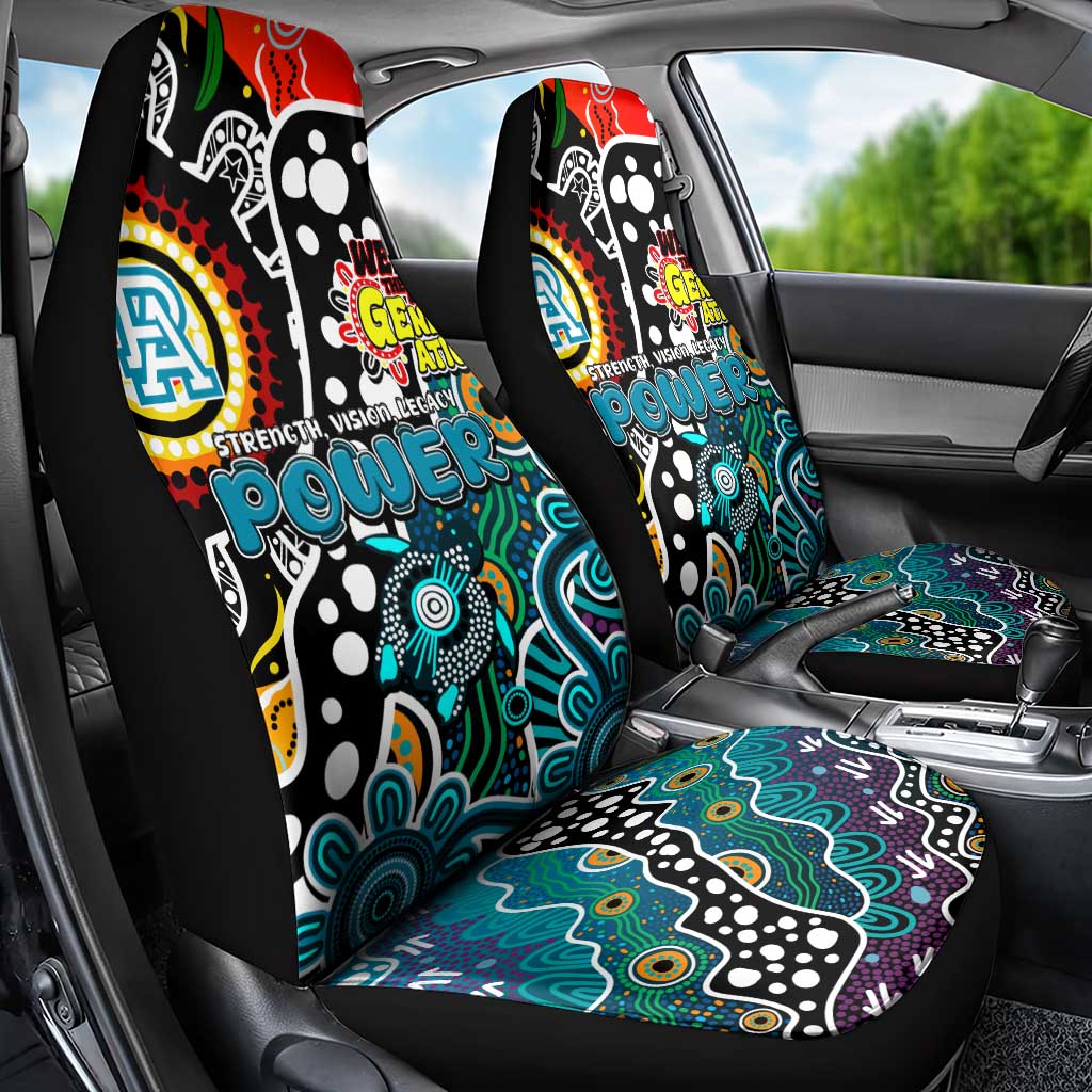 Power AFL Celebrating 50 Years of Naidoc Car Seat Cover NAIDOC Week 2025 Aboriginal
