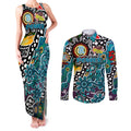 Personalised Power AFL Celebrating 50 Years of Naidoc Couples Matching Tank Maxi Dress and Long Sleeve Button Shirt NAIDOC Week 2025 Aboriginal
