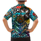 Personalised Power AFL Celebrating 50 Years of Naidoc Family Matching Mermaid Dress and Hawaiian Shirt NAIDOC Week 2025 Aboriginal