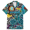 Personalised Power AFL Celebrating 50 Years of Naidoc Family Matching Mermaid Dress and Hawaiian Shirt NAIDOC Week 2025 Aboriginal