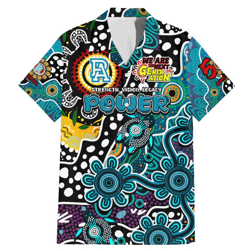 Personalised Power AFL Celebrating 50 Years of Naidoc Family Matching Mermaid Dress and Hawaiian Shirt NAIDOC Week 2025 Aboriginal