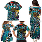 Personalised Power AFL Celebrating 50 Years of Naidoc Family Matching Puletasi and Hawaiian Shirt NAIDOC Week 2025 Aboriginal