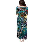 Personalised Power AFL Celebrating 50 Years of Naidoc Family Matching Puletasi and Hawaiian Shirt NAIDOC Week 2025 Aboriginal