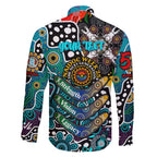 Personalised Power AFL Celebrating 50 Years of Naidoc Family Matching Tank Maxi Dress and Hawaiian Shirt NAIDOC Week 2025 Aboriginal