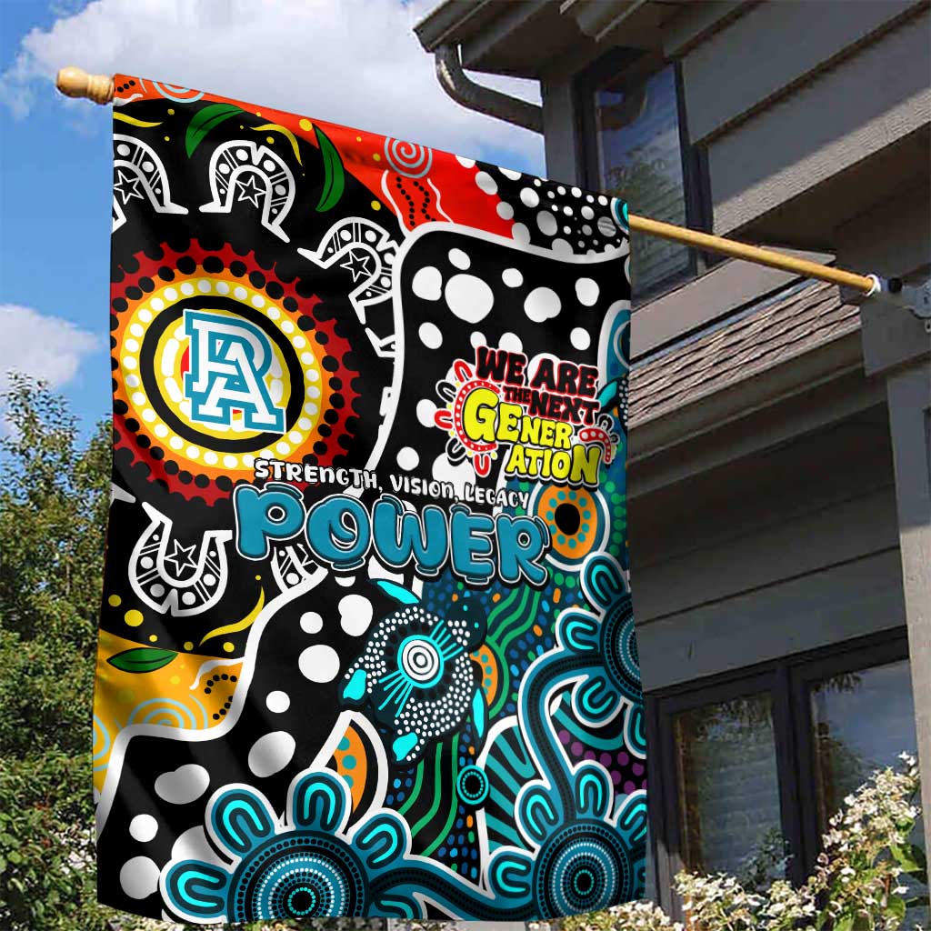 Power AFL Celebrating 50 Years of Naidoc Garden Flag NAIDOC Week 2025 Aboriginal