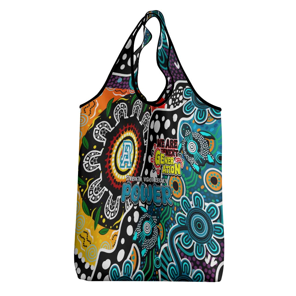 Power AFL Celebrating 50 Years of Naidoc Grocery Bag NAIDOC Week 2025 Aboriginal