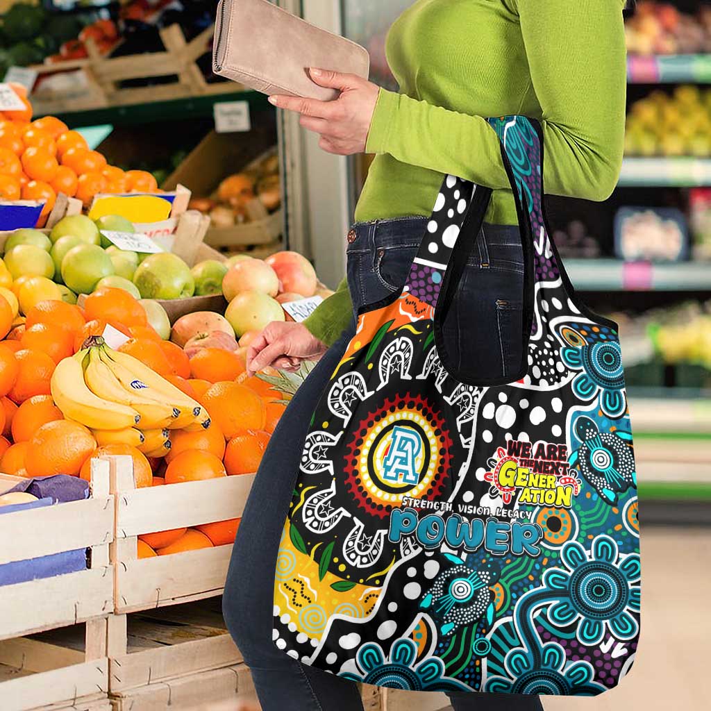 Power AFL Celebrating 50 Years of Naidoc Grocery Bag NAIDOC Week 2025 Aboriginal